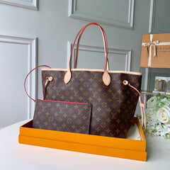 Louis Vuitton Neverfull MM Tote – M41178 Monogram Canvas