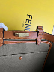 Fendi X-tote Bag In Canvas Bag