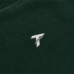 Thermaze Dark Green Crewneck Sweatshirt