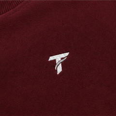 Thermaze Maroon Crewneck Sweatshirt