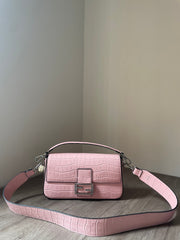 Fendi Baguette Continental Neon Bag