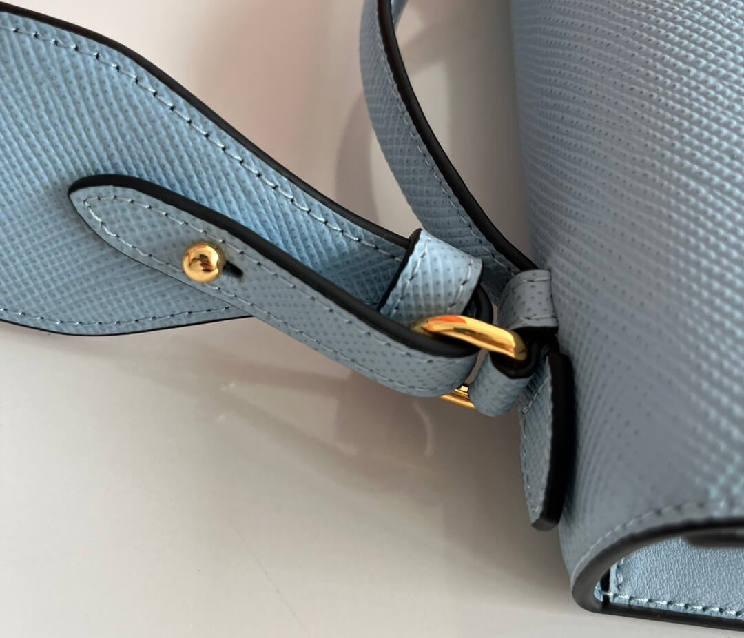 Prada Lettering Logo Tote Bag