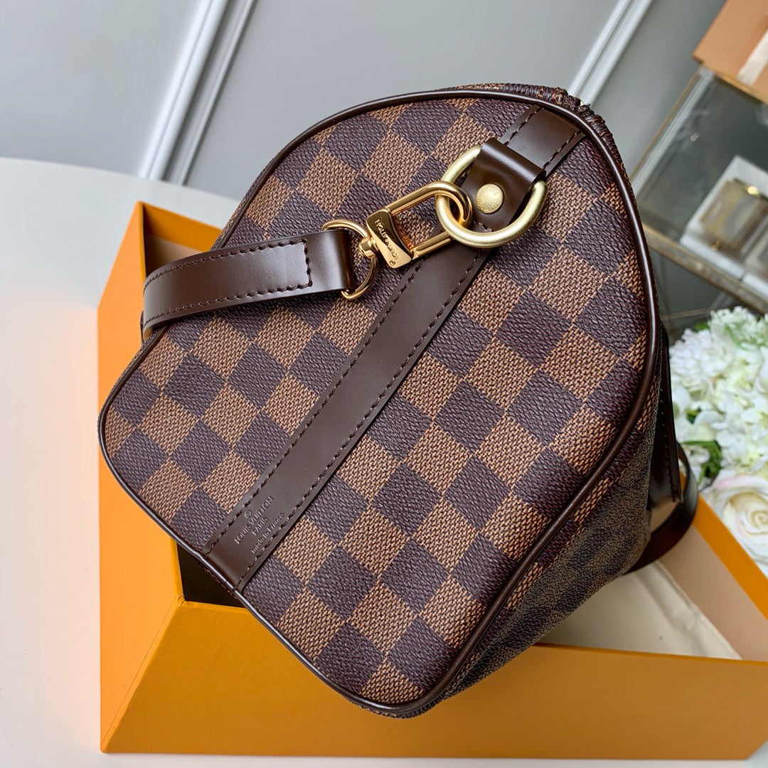 Louis Vuitton Speedy 25 – M41368 Damier Ebène Canvas