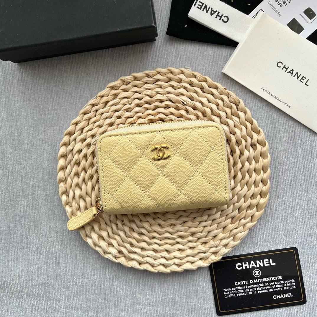 Chanel Zip Coin Purse
