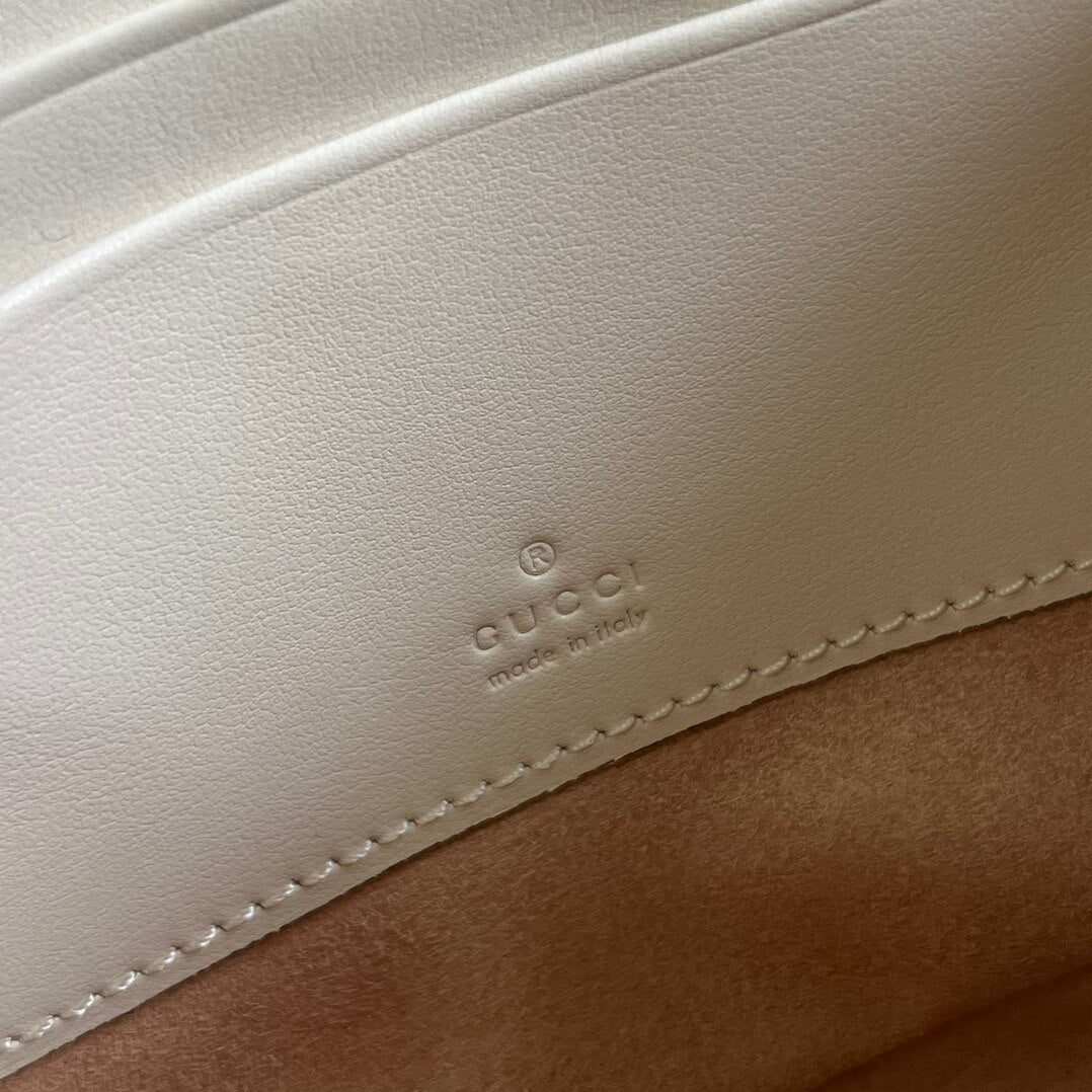 Gucci Mini GG Marmont Leather Shoulder Bag