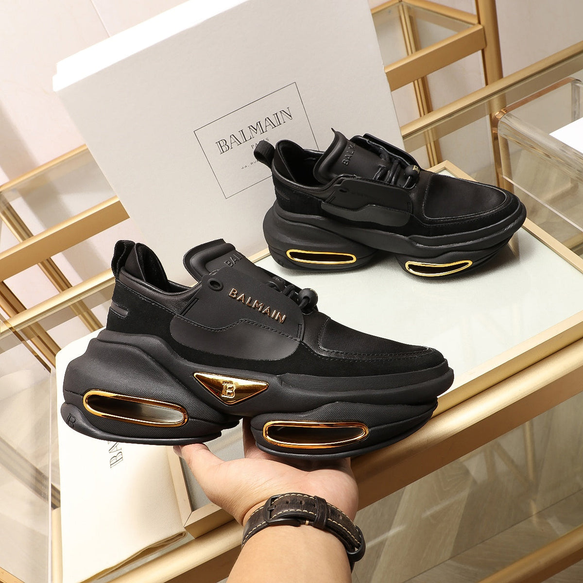 Balmain Latest Catwalk Style Shoes