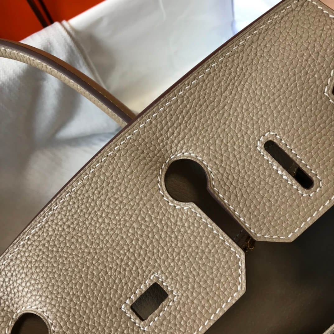 Hermes Birkin Turtle Dove Gray Bag