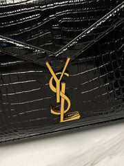 YSL Cassandra Crocodile Leather Bag