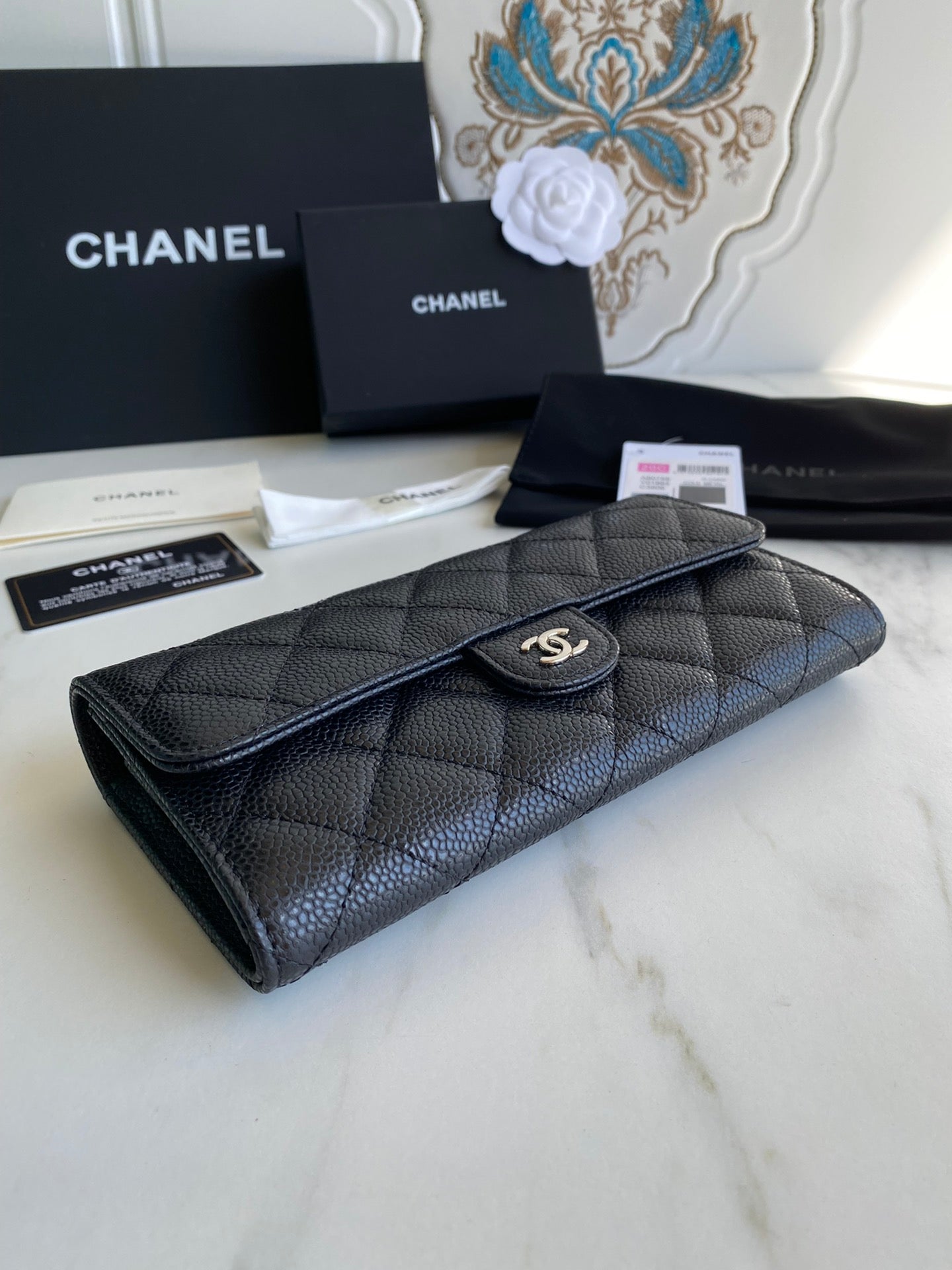 Chanel Classic CF Long Wallet