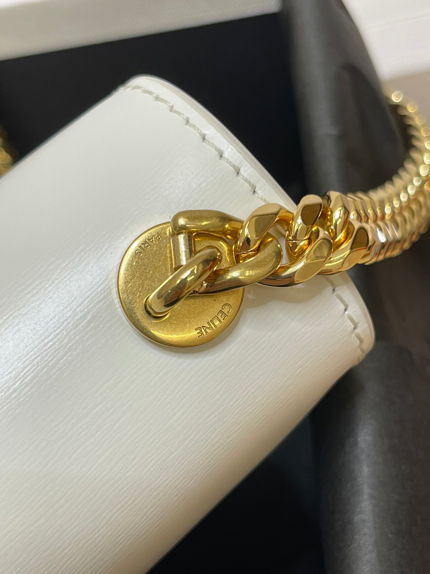 Celine Triomphe Saddle Bag