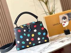 LV Capucines Polka Dot Bag