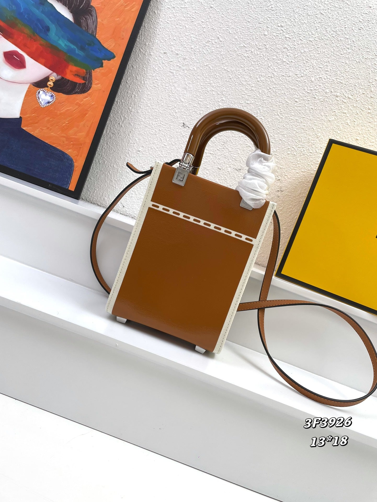 Fendi Sunshine Mini Tote Bag