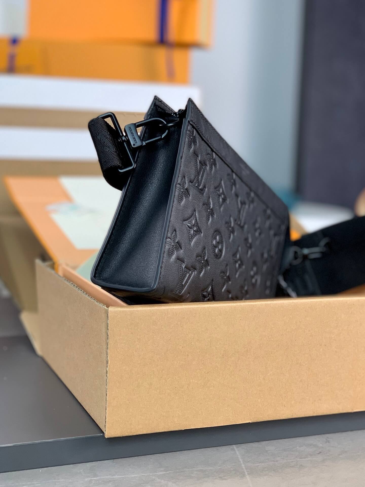 LV Alpha Wearable Wallet combines Monogram Eclipse canvas