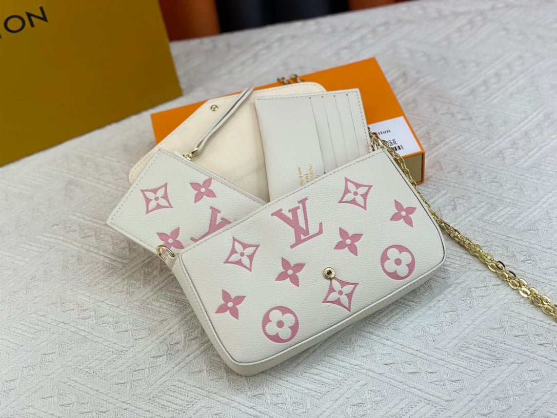 LV Pochette Felicie Chain Bag