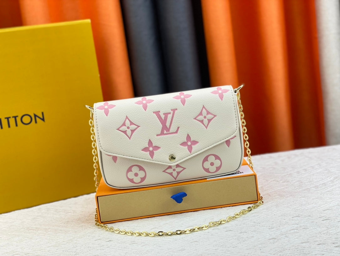 LV Pochette Felicie Chain Bag