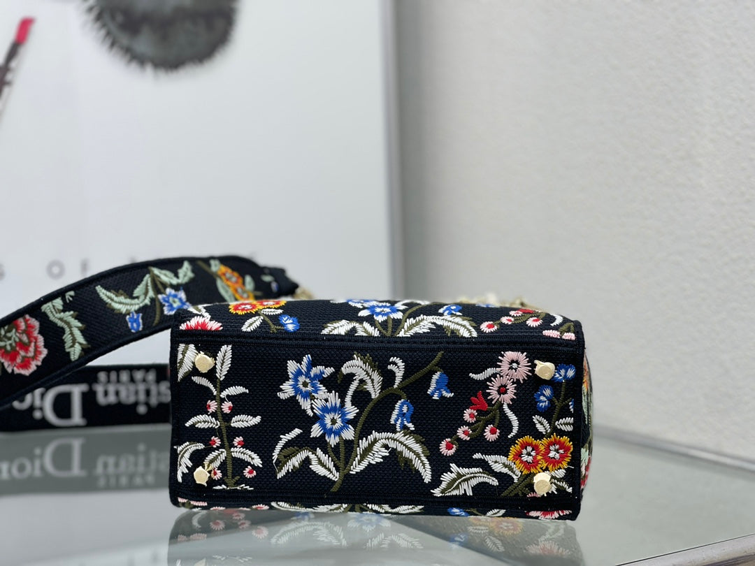 Lady Dior Embroidery Series Bag