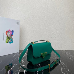 Prada Embleme Leather Bag