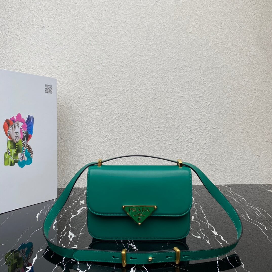 Prada Embleme Leather Bag