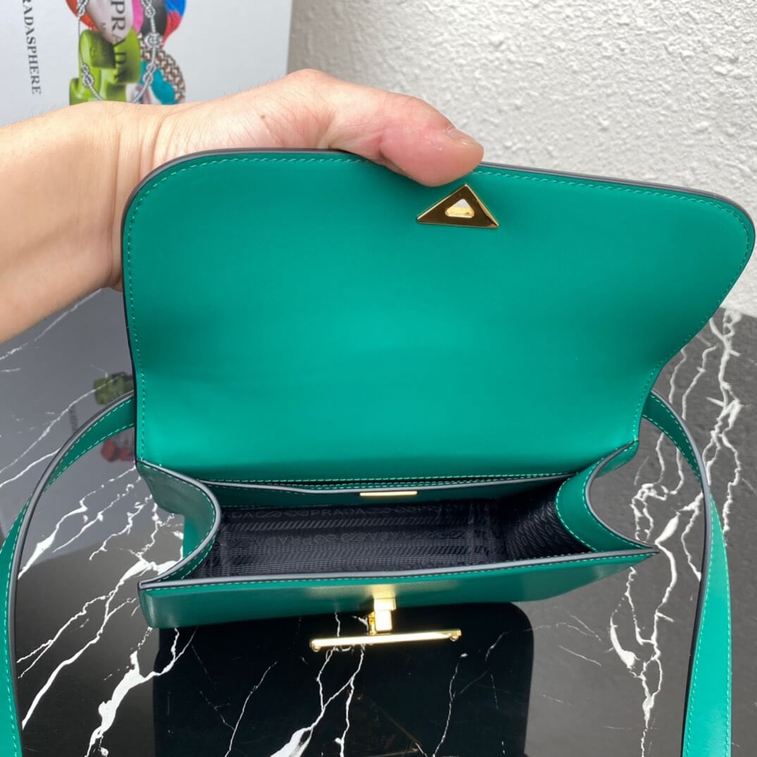 Prada Embleme Leather Bag