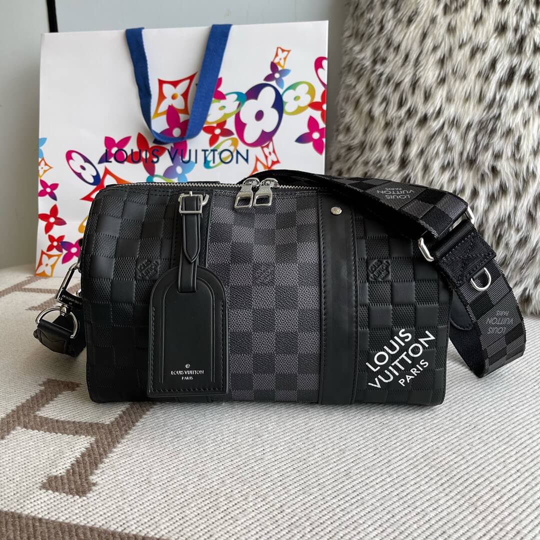LV Mens City Keepall handbag Shoulder Messenger Bag