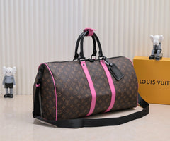 LV Classic Keepall Bandoulière Travel Bag