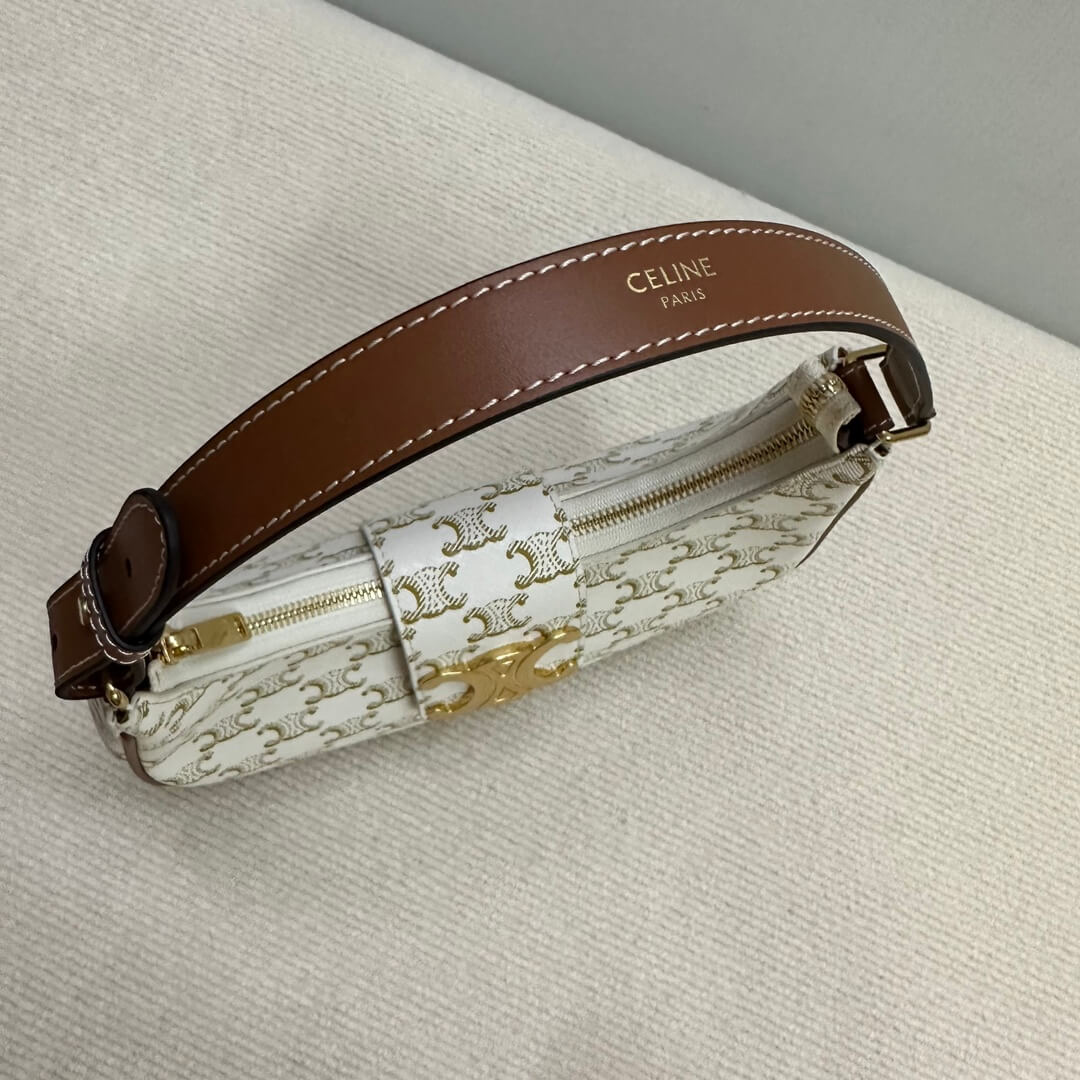 Celine TRIOMPHE CANVAS Logo Bag