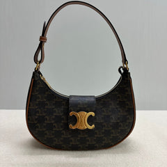 Celine TRIOMPHE CANVAS Logo Bag
