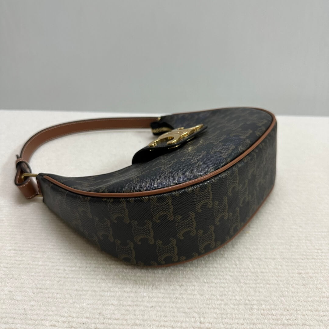 Celine TRIOMPHE CANVAS Logo Bag