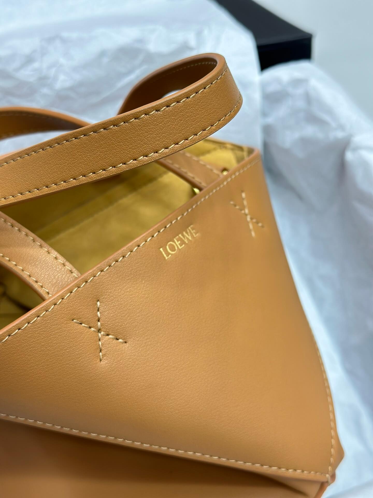 Loewe Puzzle Fold Bag in Brown