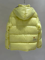 Moncler Yellow Hanging Jacket: Latest Fashion Trends