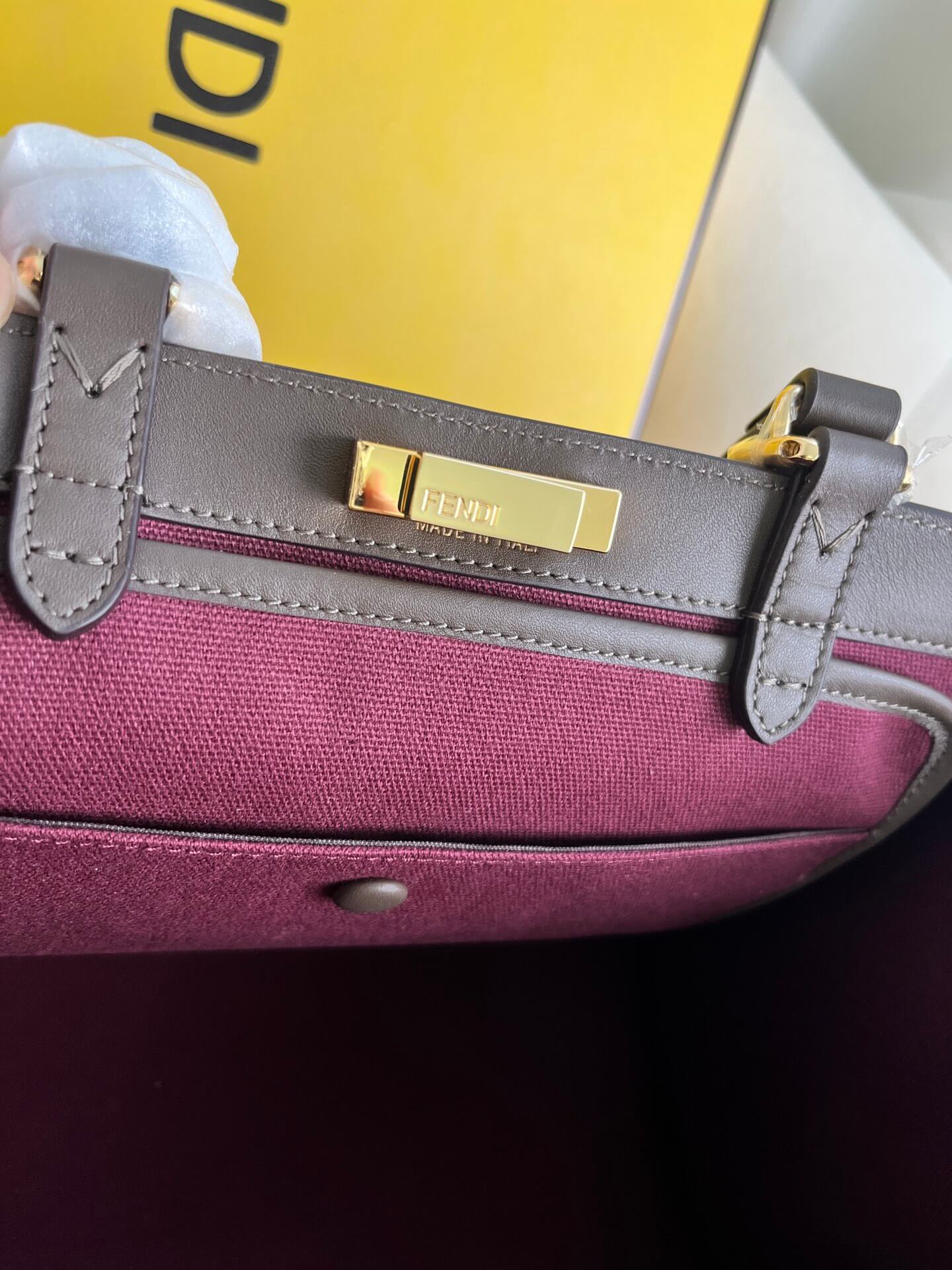 Fendi X-tote Bag In Canvas Bag