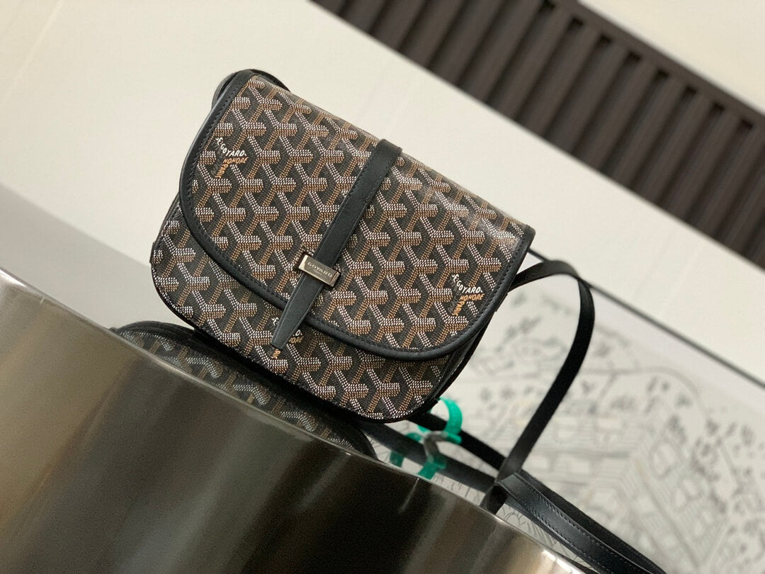 Goyard Belvedere PM Black Bag
