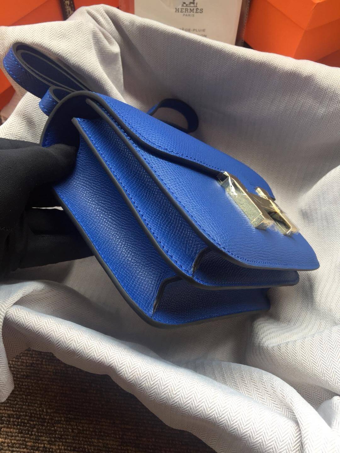 Hermes Constance Blue Bag