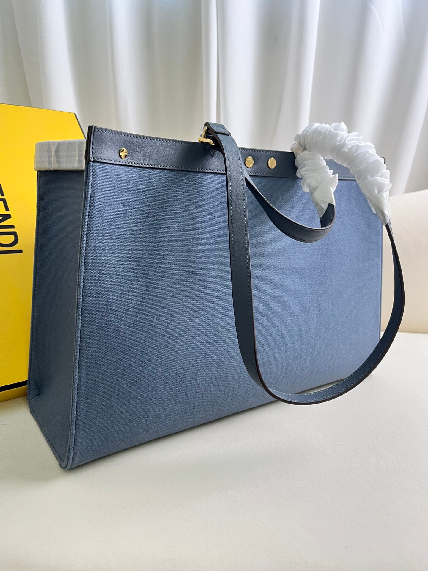 Fendi X-tote Bag In Canvas Bag