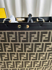 Fendi X-Tote Bag In Canvas Bag