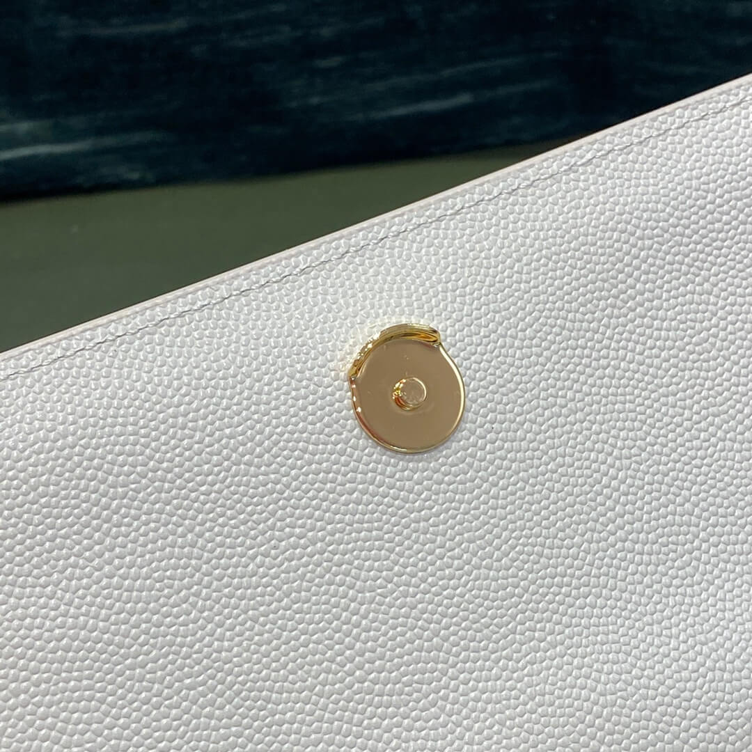 YSL Kate White Bag Gold Hardware