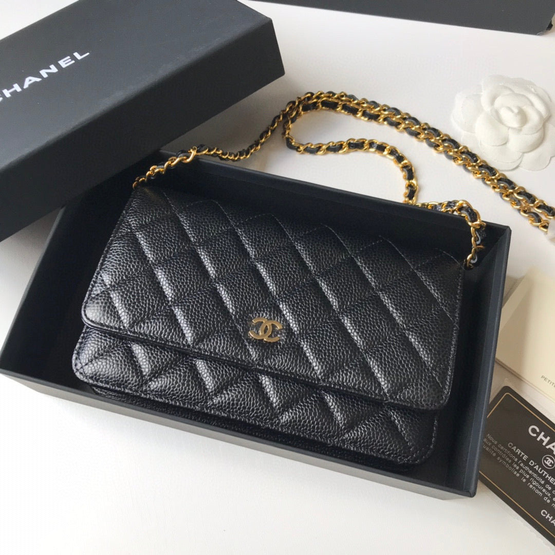 Chanel WOC Caviar Leather Bag