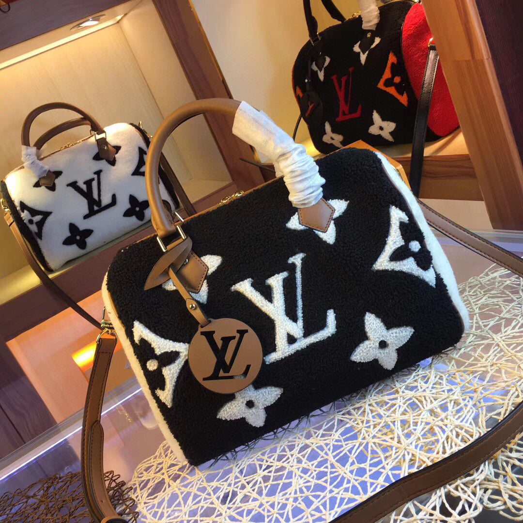 LV Speedy Teddy Bag
