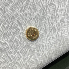 YSL Kate White Bag Gold Hardware