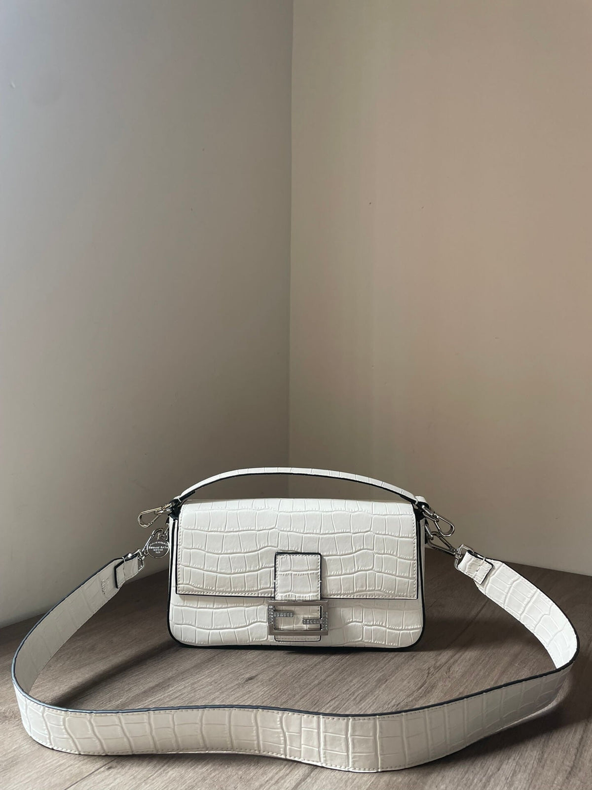 Fendi Baguette Continental Neon Bag