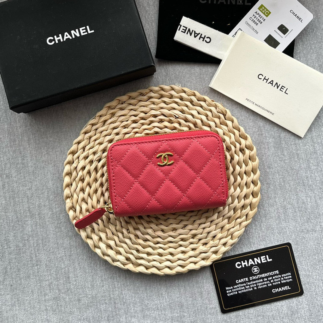 Chanel Zip Coin Purse