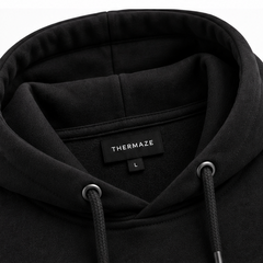 Thermaze Black Pullover Hoodie