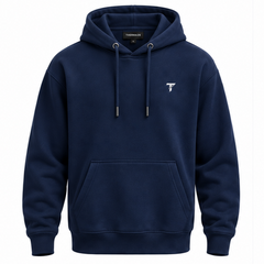 Thermaze Navy Blue Pullover Hoodie