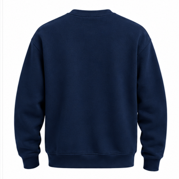 Thermaze Navy Blue Crewneck Sweatshirt