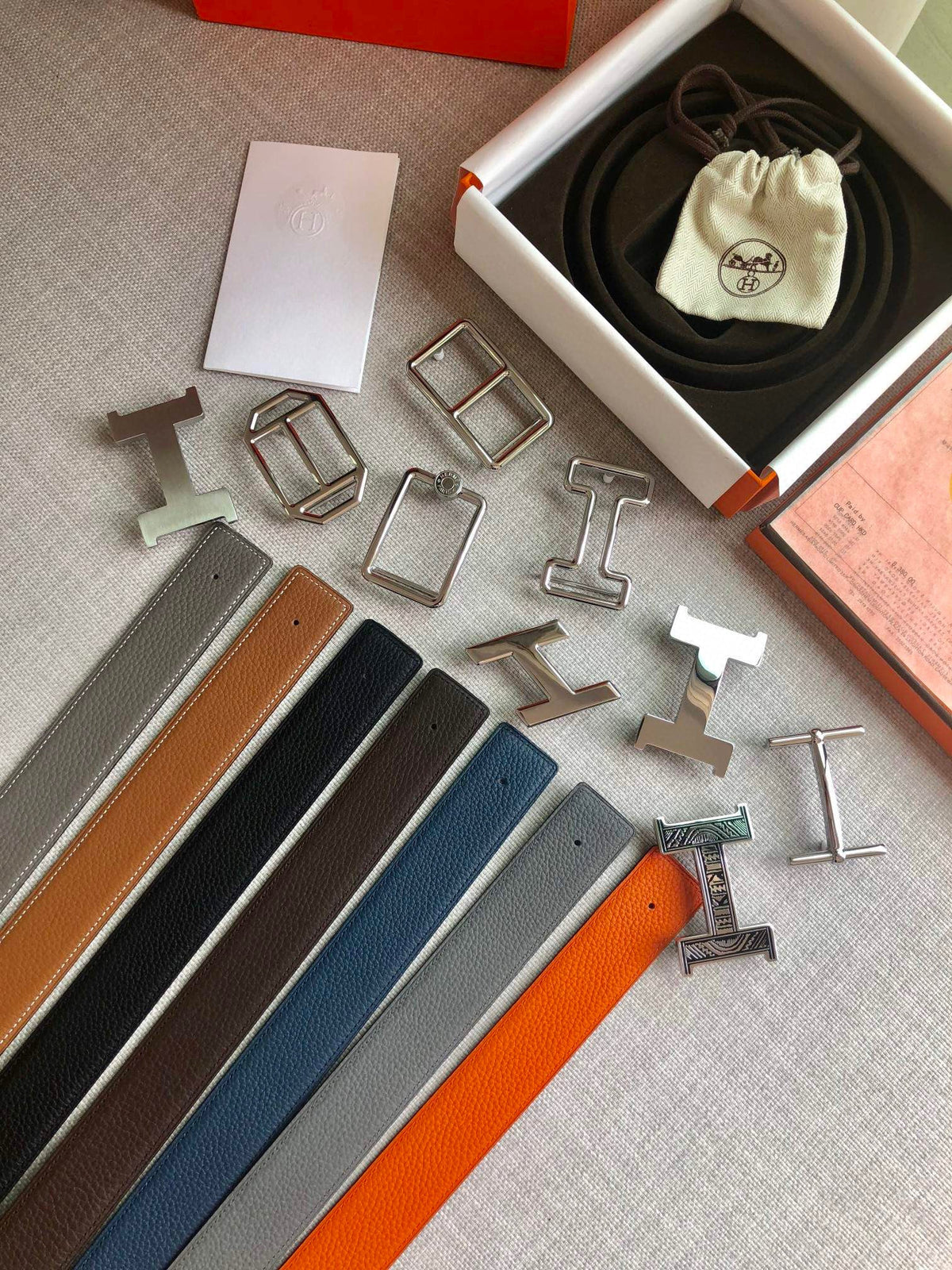 Hermes Belts with All Style Buckles