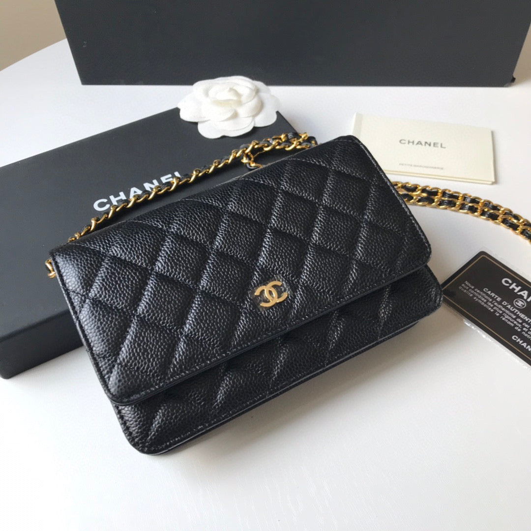 Chanel WOC Caviar Leather Bag