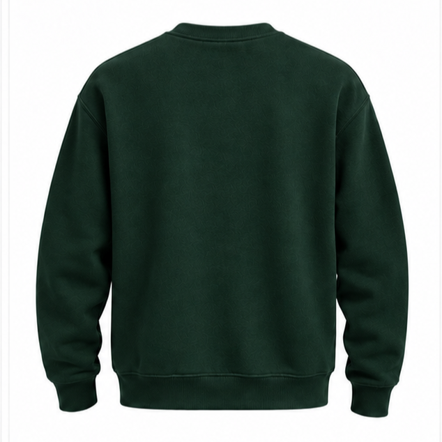 Thermaze Dark Green Crewneck Sweatshirt
