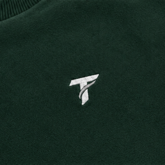 Thermaze Dark Green Crewneck Sweatshirt