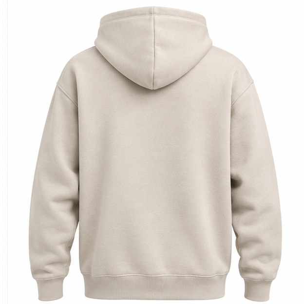 Thermaze Beige Pullover Hoodie
