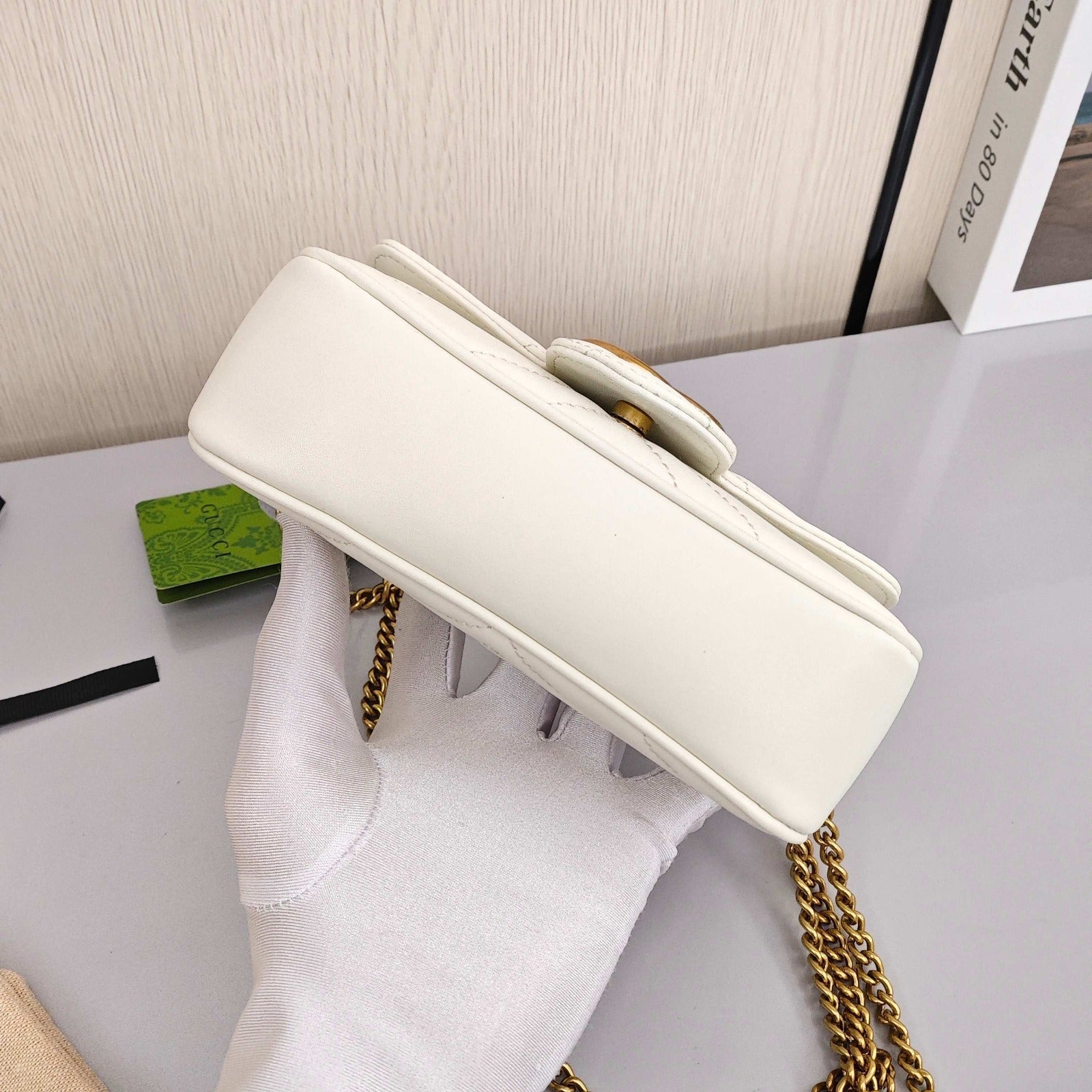 Gucci GG Marmont Mini Shoulder Bag – Matelassé Leather